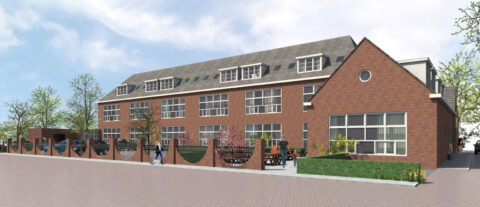 spechtenbocht vooraanzicht kleur